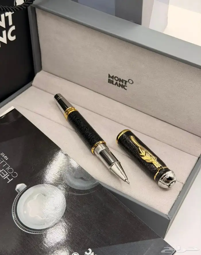 قلم مونت بلانك اصدار بيوهان لعشاق النوادر فئة غير معروضة 3