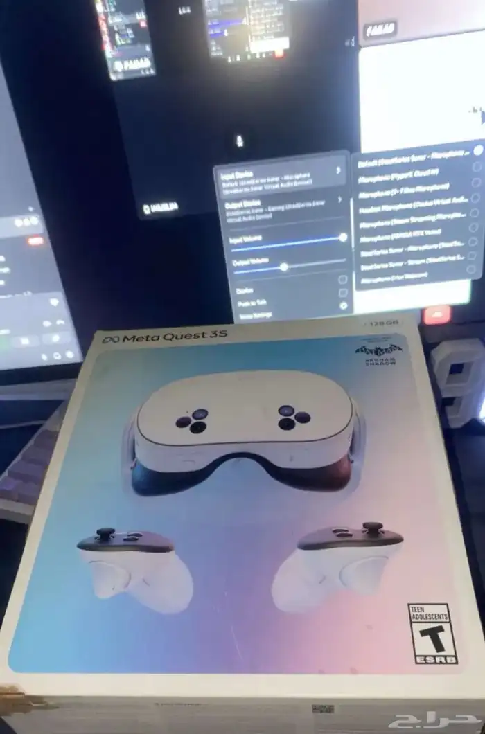vr ميتا كويست3s 3