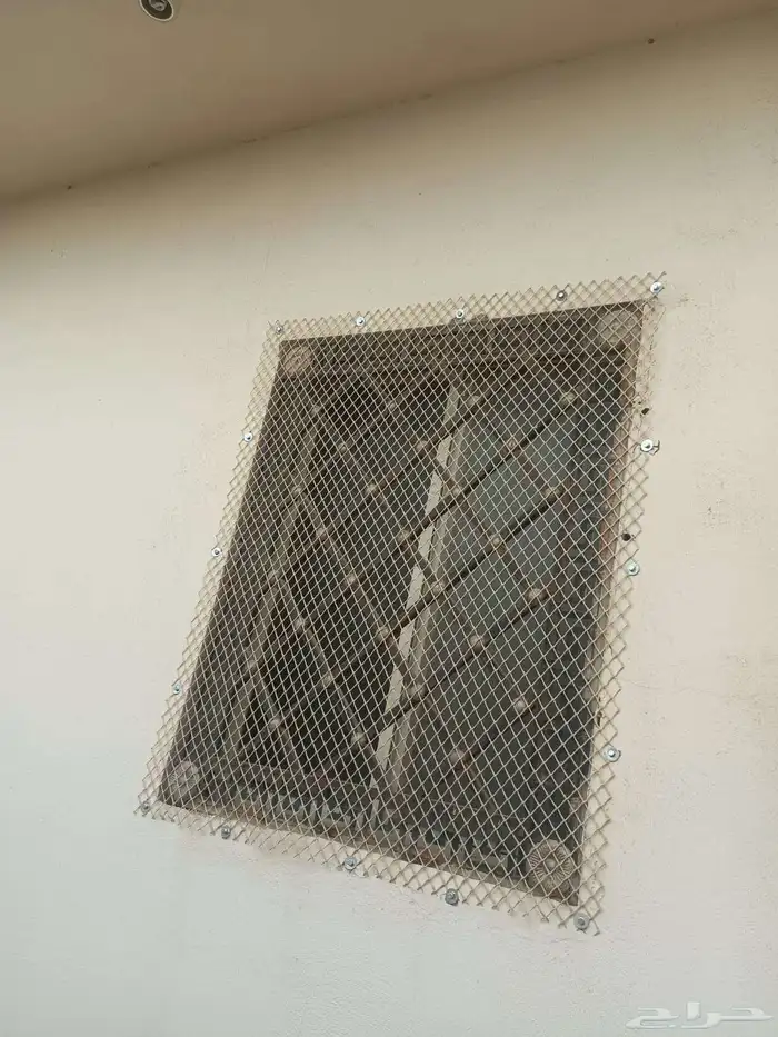 غطاء مكيف خارجى غطاء شفات خارجى فبر جلاص شبك تيك 6