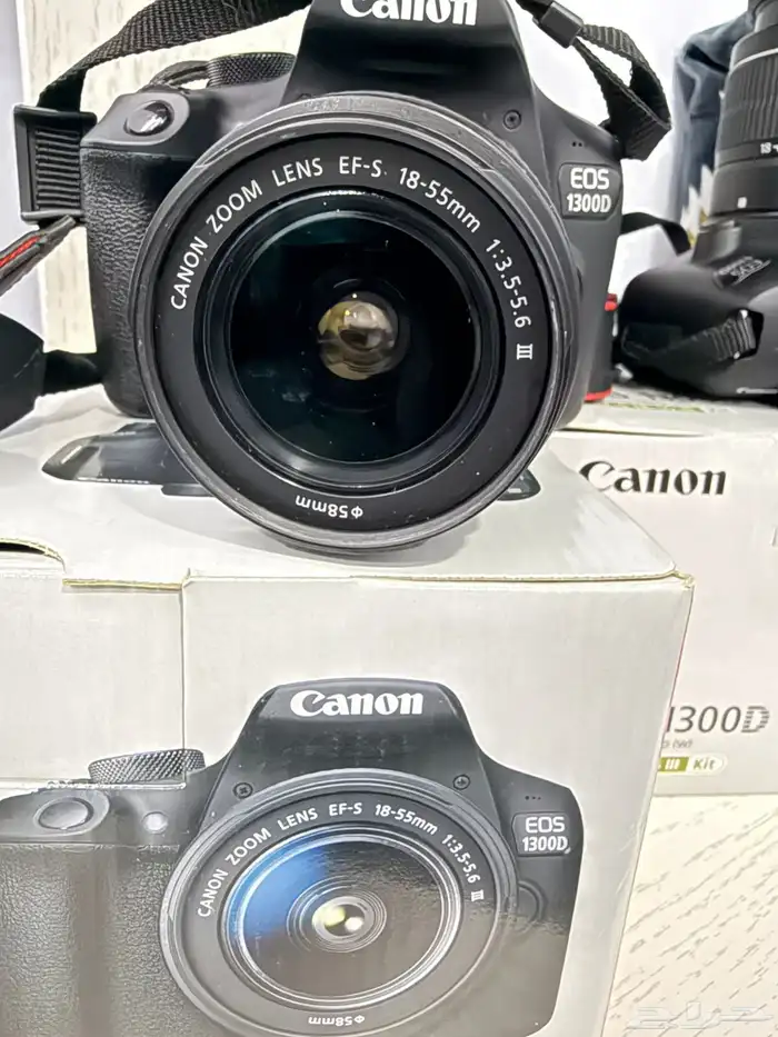 كاميرتان احترافيتان من نوع  Canon EOS 1300D 0