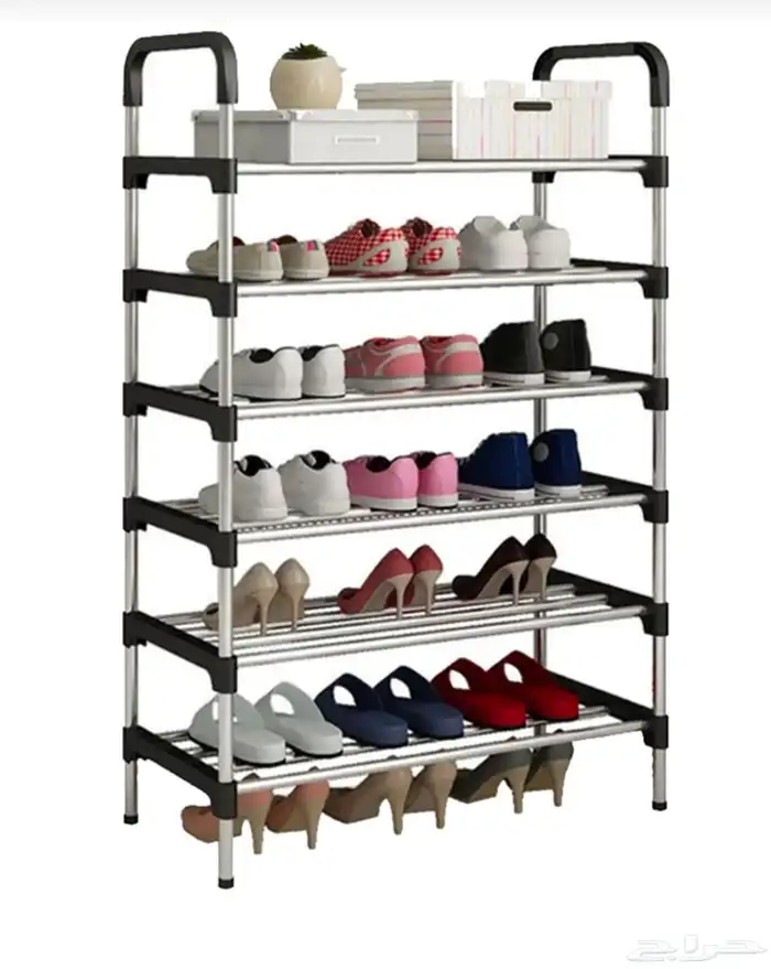 خزانة الأحذية المميزة   رف تخزين عملي وأنيق 2