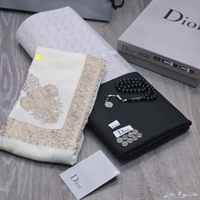 قماش ديور مع شال كشميري اخر اصدار 2026 11