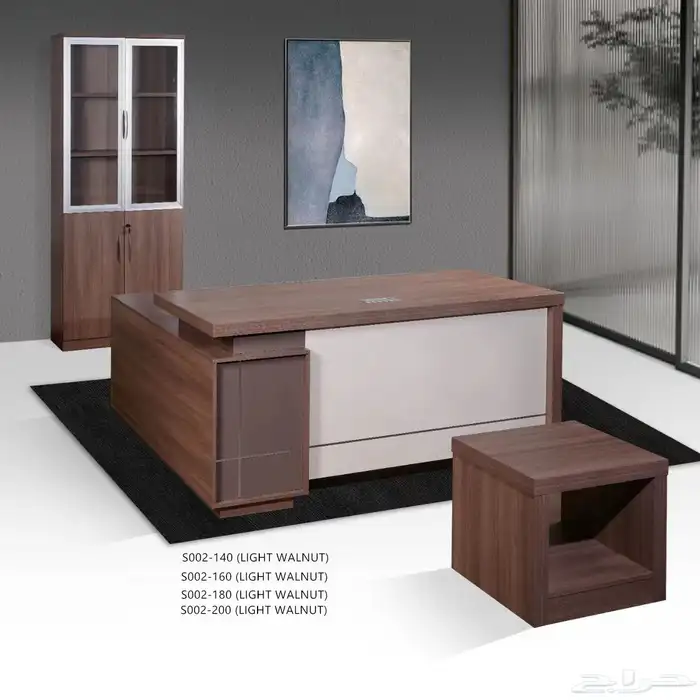 اثاث المكتبي مكتب طقم مودرن جديد مع توصيل وتركيب 12