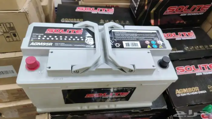 بطاريات جينيسسGv80  بطاريات كوري AGM امبير 95 ضمان 18 شهر 3
