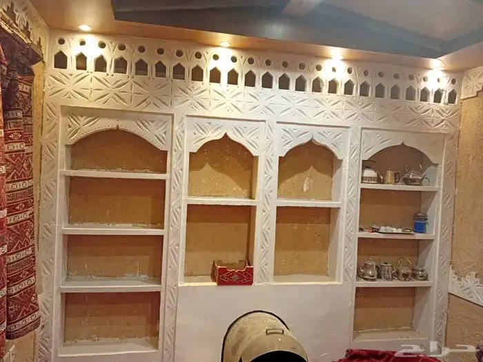 مشب كمار اوجار مدخنه جبس ديكور 6