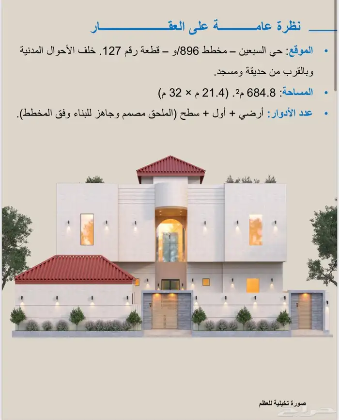 عمارة عظم للبيع في الحناكية 550 الف 1