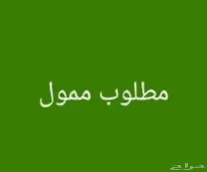 مطلوب ممول لمشروع 4 مليون 0