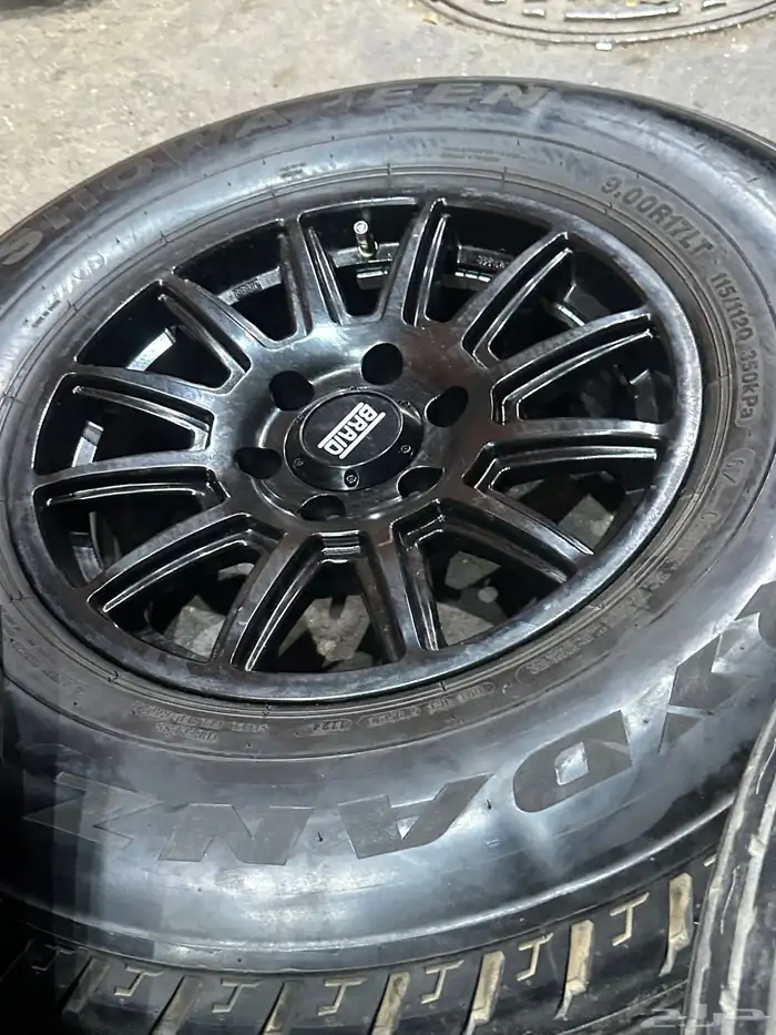 كفرات شاهين ريدنز مع جنوط برايد 6 مسمار مقاس 17 2