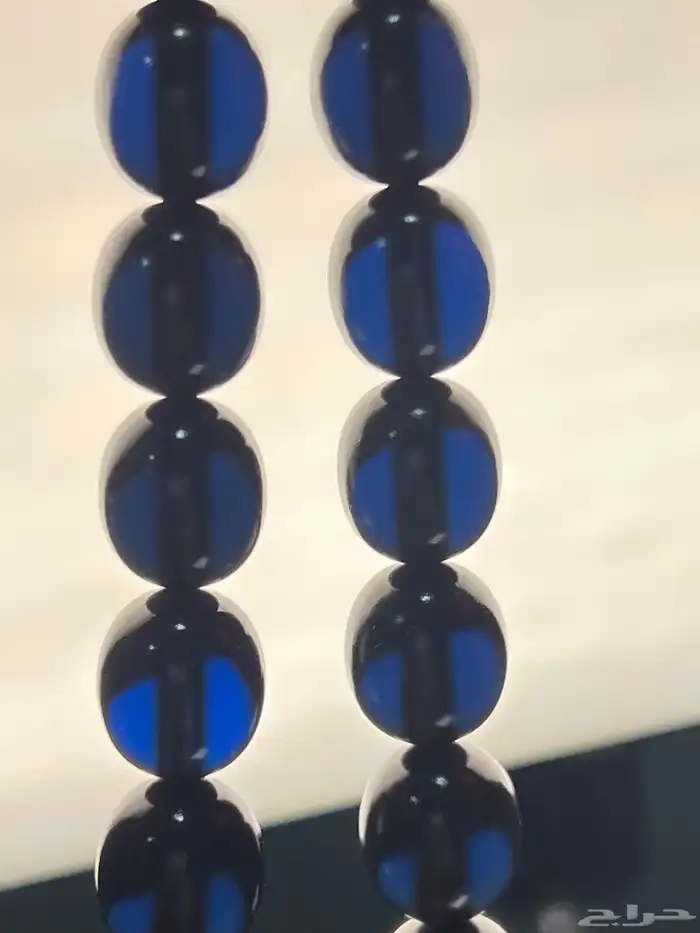 مسباح زعفراني فواح وشفافية زرقاء 3