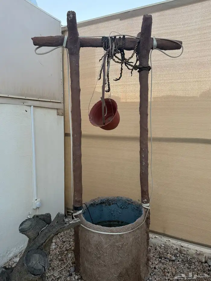 نافوره تراثيه على شكل بئر 3
