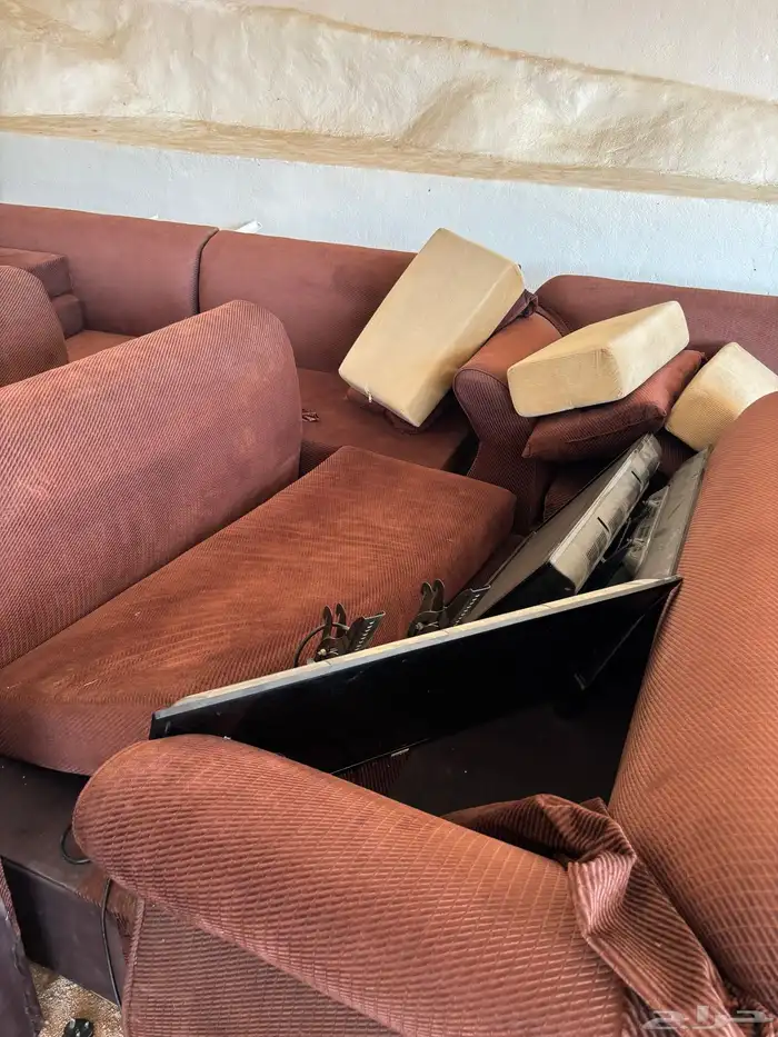 كنب شبه جديد 1