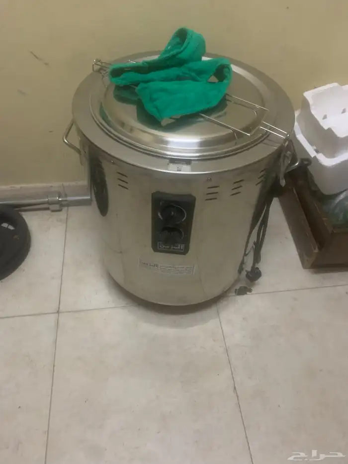 برميل مندي كهربائي المزين حجم وسط شغال وممتاز 1