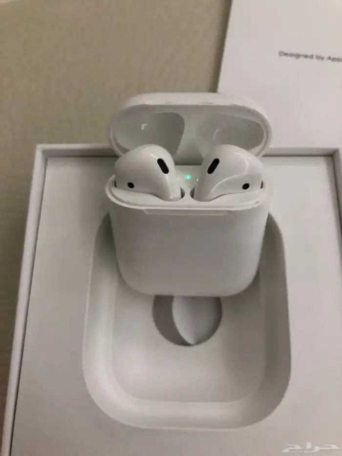 سماعة ابل ايربودز الجيل الثاني نظيفة جدا 1