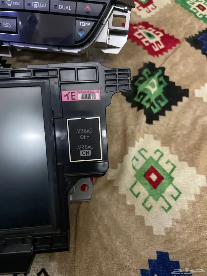 شاشة ماوس مسجل مع تحكم المكيف لكزس es 2013 - 2015 5