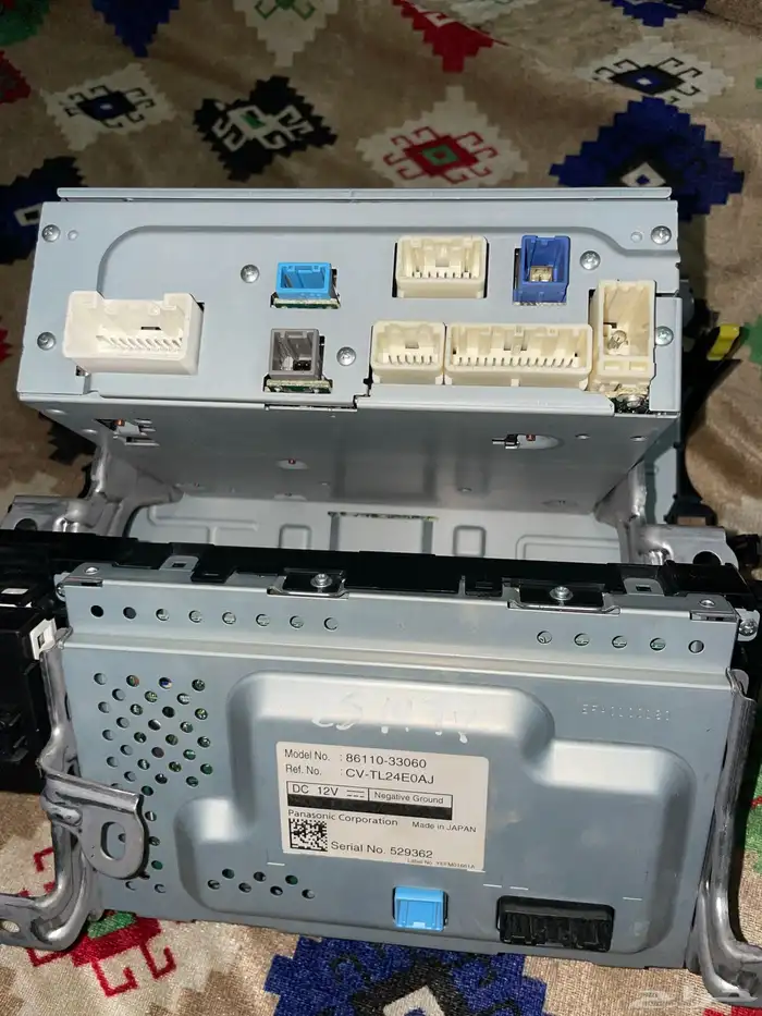 شاشة ماوس مسجل مع تحكم المكيف لكزس es 2013 - 2015 8