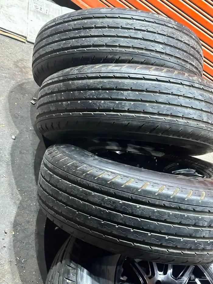 كفرات شاهين ريدنز مع جنوط برايد 6 مسمار مقاس 17 18