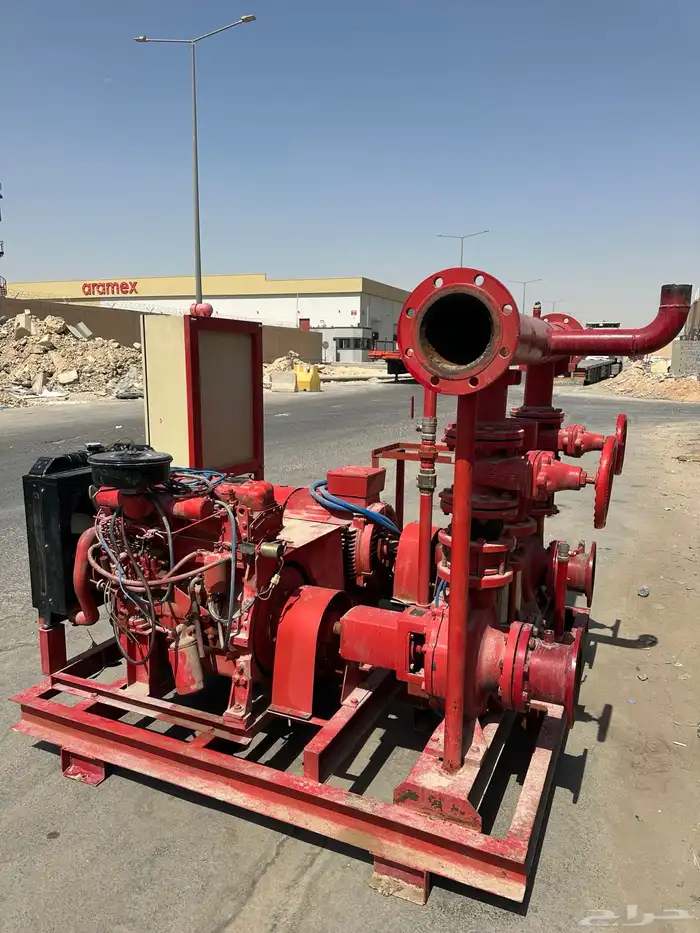 مضخة حريق ثلاث انظمة 750 جالون الرياض السلي شارع اسطنبول 1