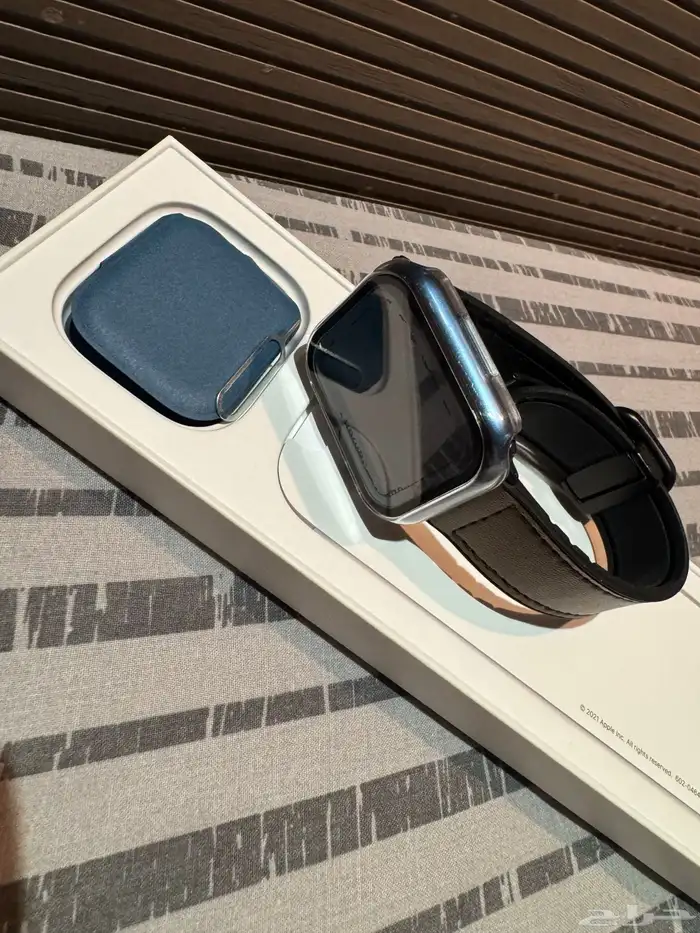 ساعة ابل سيرس 7 شبه جديده ولا ملاحظه 0