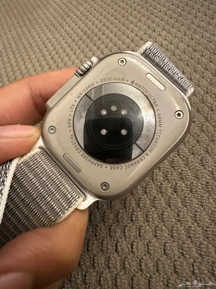 ساعة Apple Watch Ultra البطاريه 94 5