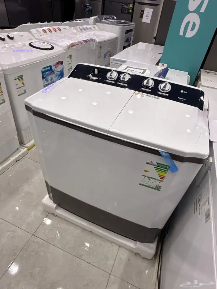 غساله ال جي حوضين (10.5) - LG 0