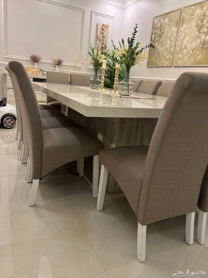طاولة طعام 12 كرسي 3