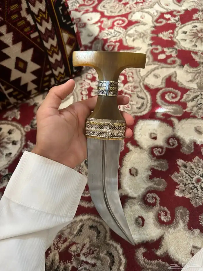 جنبيه قرن طبيعي رش فضه 0