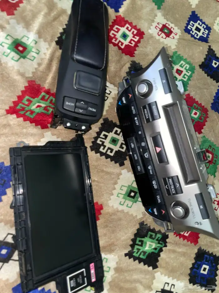 شاشة ماوس مسجل مع تحكم المكيف لكزس es 2013 - 2015 0