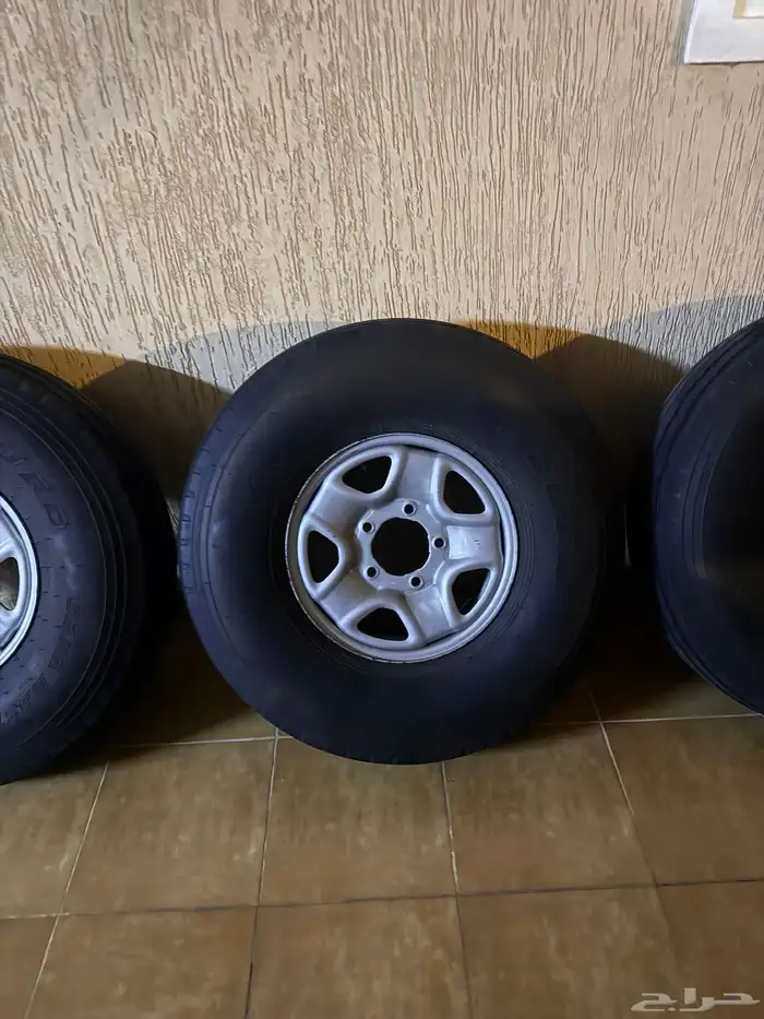 جنوط ديازل مقاس 16 RX اصلي مع بالون ديرو استخدام 4 شعور فقط 1