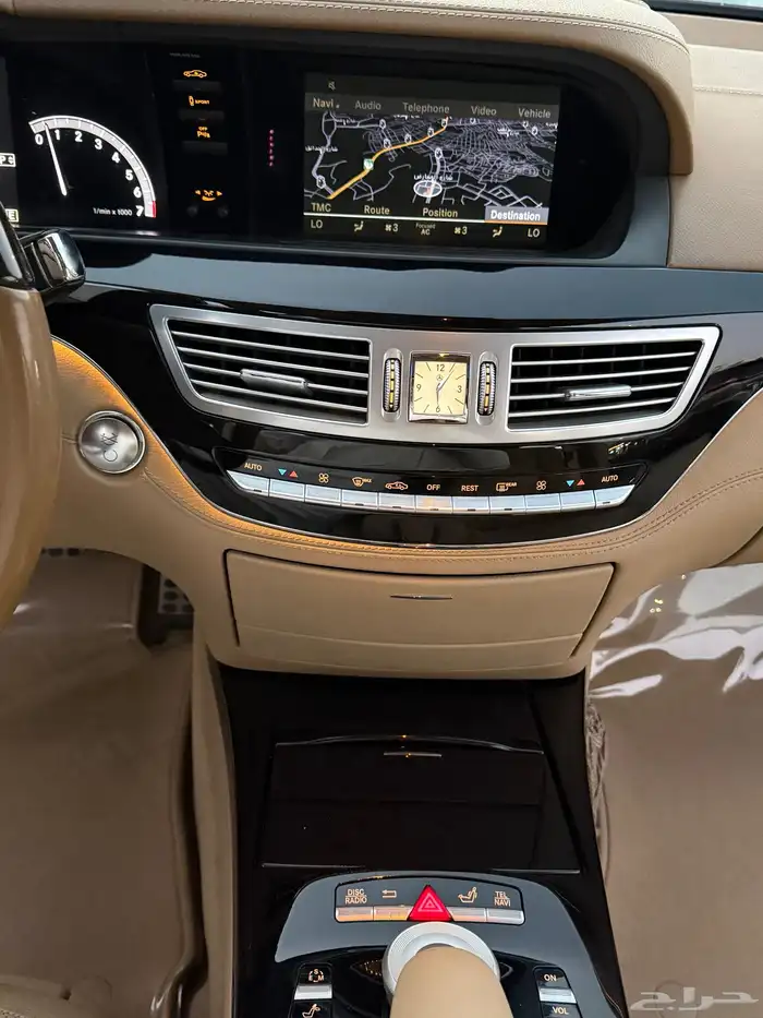 مرسيدس بانوراما 2012 S500 فل كامل مخزززن جفالي 49