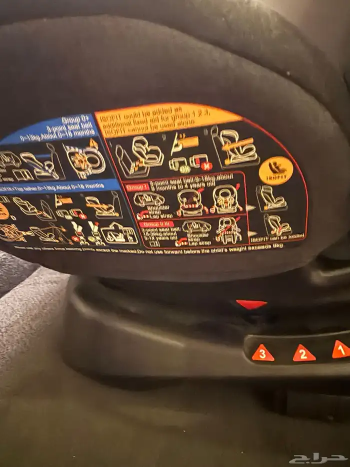 كرسي سياره للاطفال 1