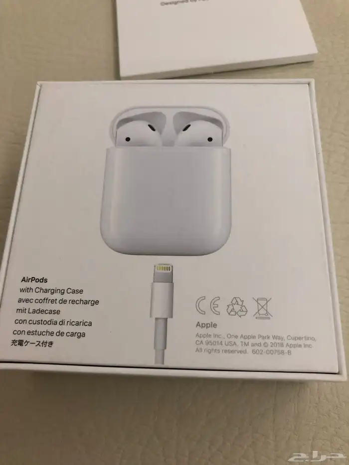 سماعة ابل ايربودز الجيل الثاني نظيفة جدا 4