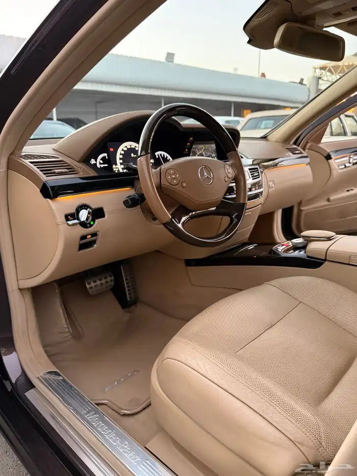 مرسيدس بانوراما 2012 S500 فل كامل مخزززن جفالي 39