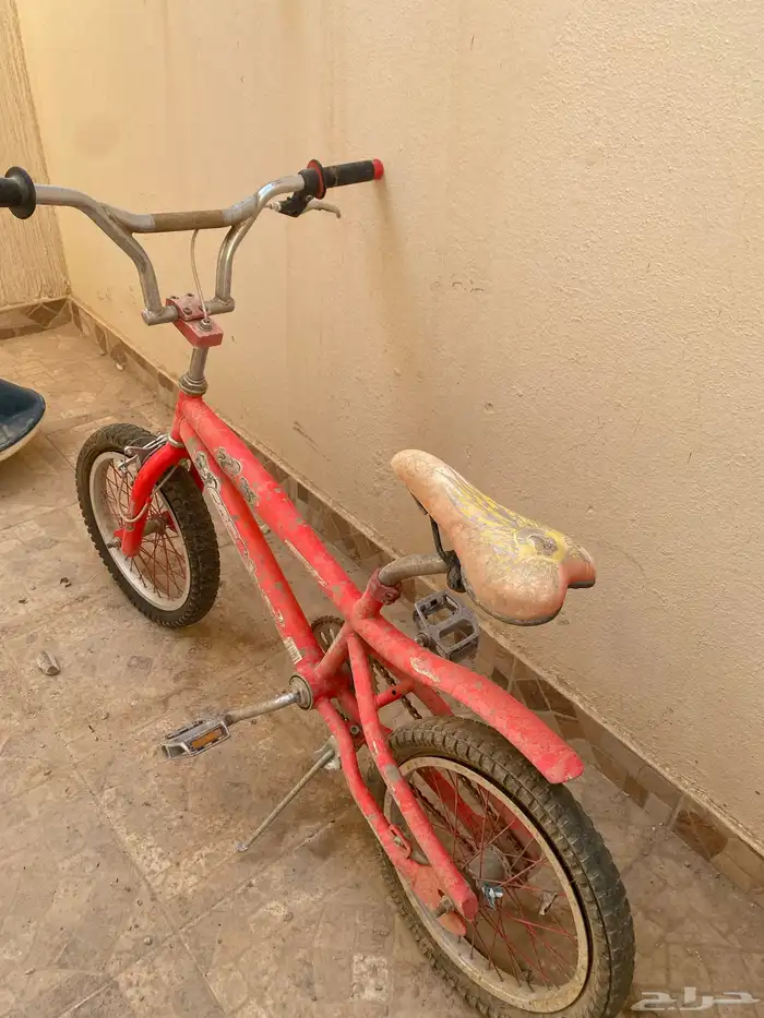 سيكل كوبرا أحمر مقاس 16 او 20 مخزن 5 سنوات استعمال 3 شهور 4