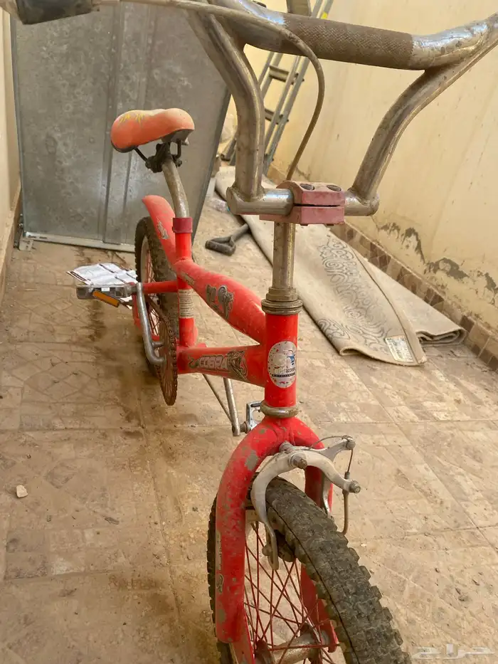 سيكل كوبرا أحمر مقاس 16 او 20 مخزن 5 سنوات استعمال 3 شهور 0