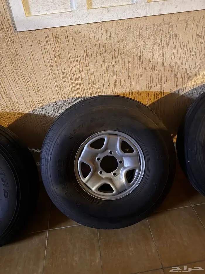 جنوط ديازل مقاس 16 RX اصلي مع بالون ديرو استخدام 4 شعور فقط 2