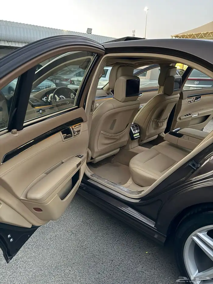 مرسيدس بانوراما 2012 S500 فل كامل مخزززن جفالي 55