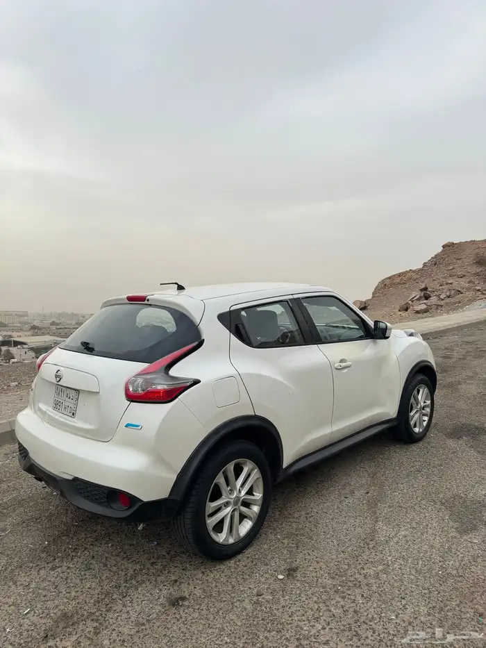 جيب نيسان جوك 2016 ابيض 2