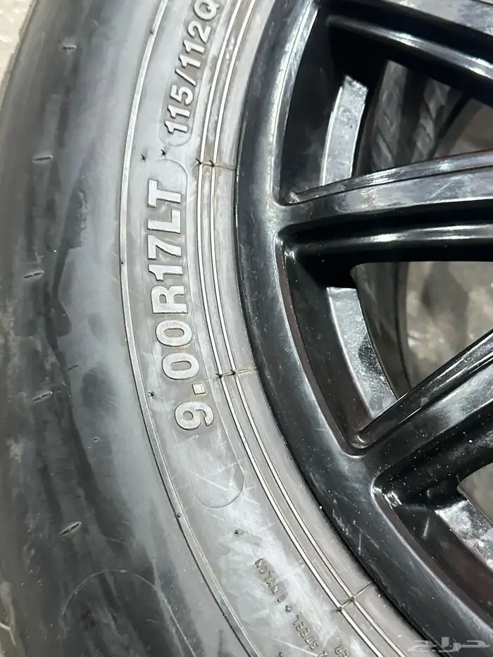 كفرات شاهين ريدنز مع جنوط برايد 6 مسمار مقاس 17 5