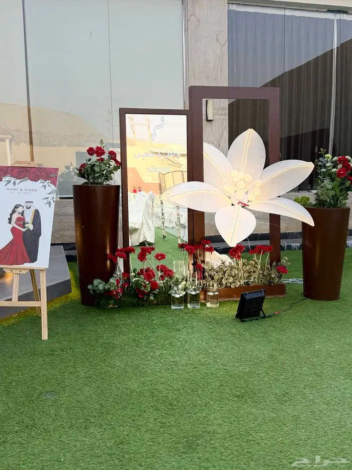 تنسيق ملكه تنسيق حفلات كوش مداخل كراسي طاولات 5