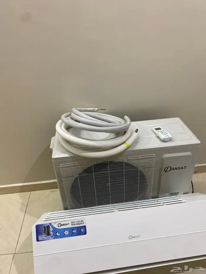 مكيف سبيلت دانسات 18000 وحده شبه جديد استخدام شهر تحكم wifi 4