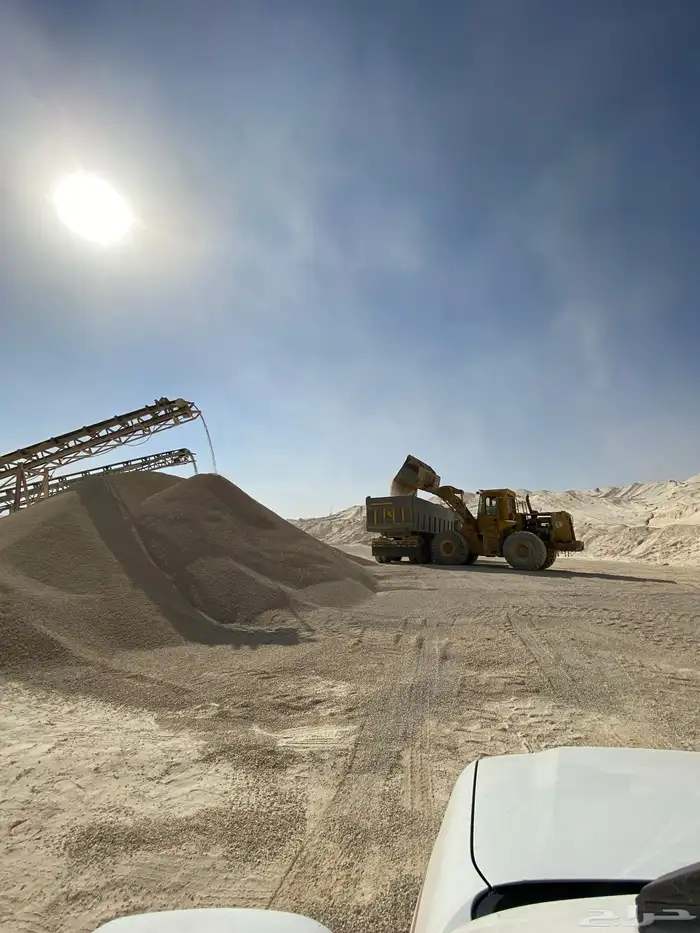 متوفر لدينا بحص 3 8. 3 4 زيرو وبودره 8