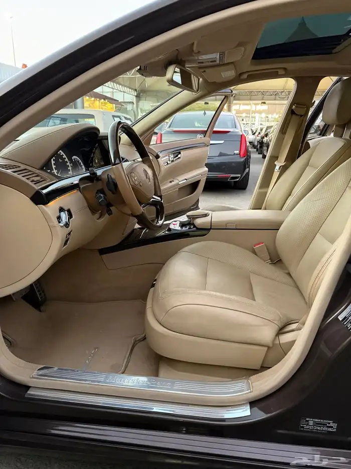 مرسيدس بانوراما 2012 S500 فل كامل مخزززن جفالي 38