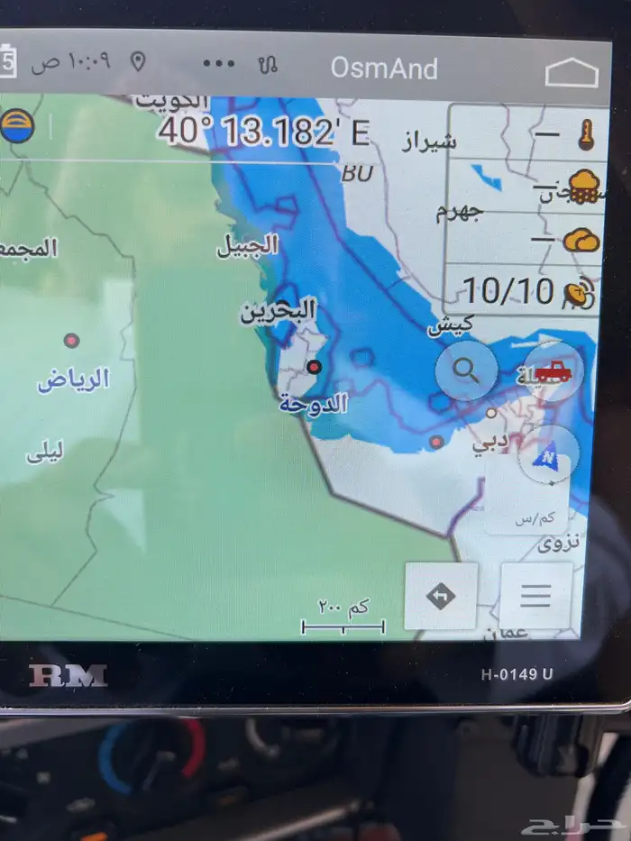 شاشة باترول فتك 10 بوصه اندرويد رودماستر 1