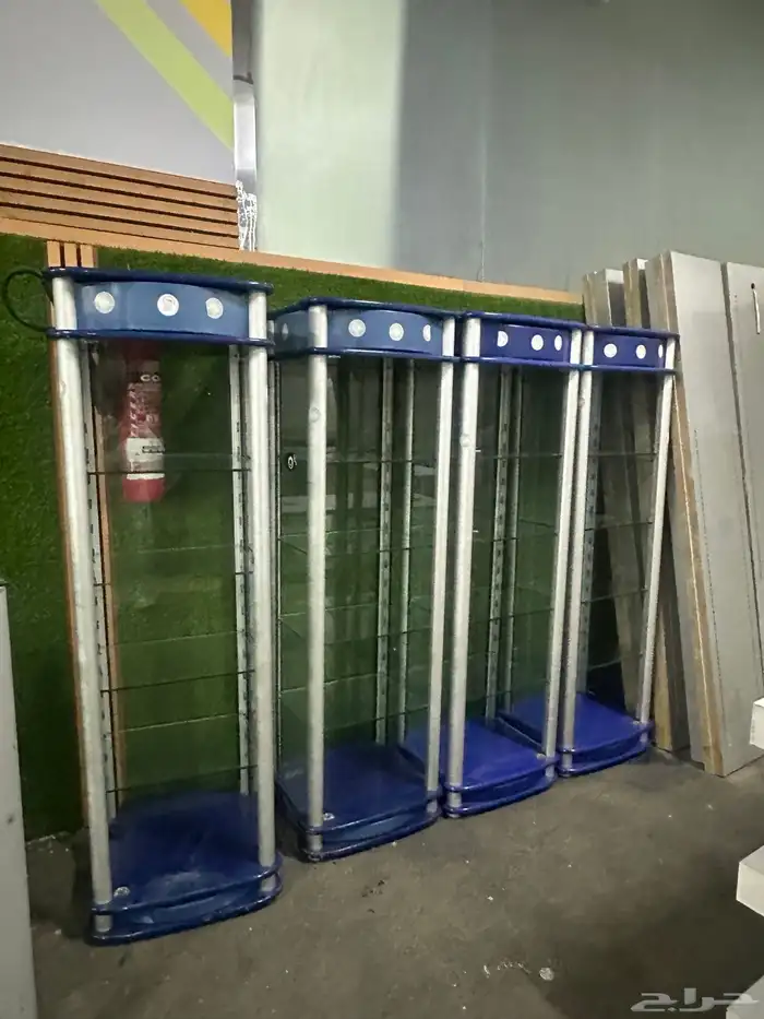 ارفف عرض زجاج 0