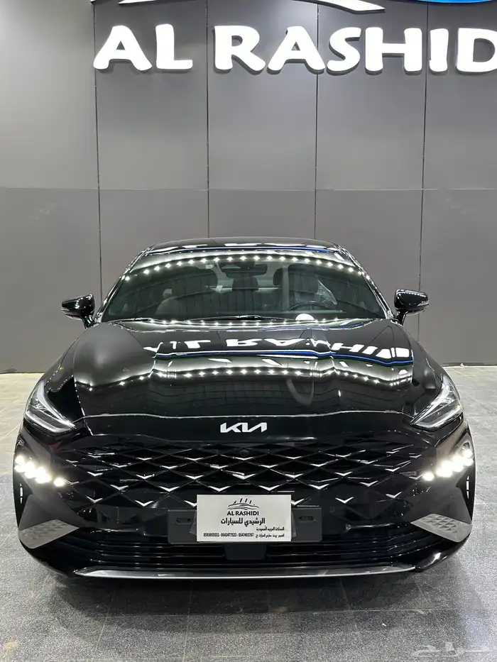 كيا K8 نص فل 2022 اسود لدى معرض(عبيد الرشيدي) 15