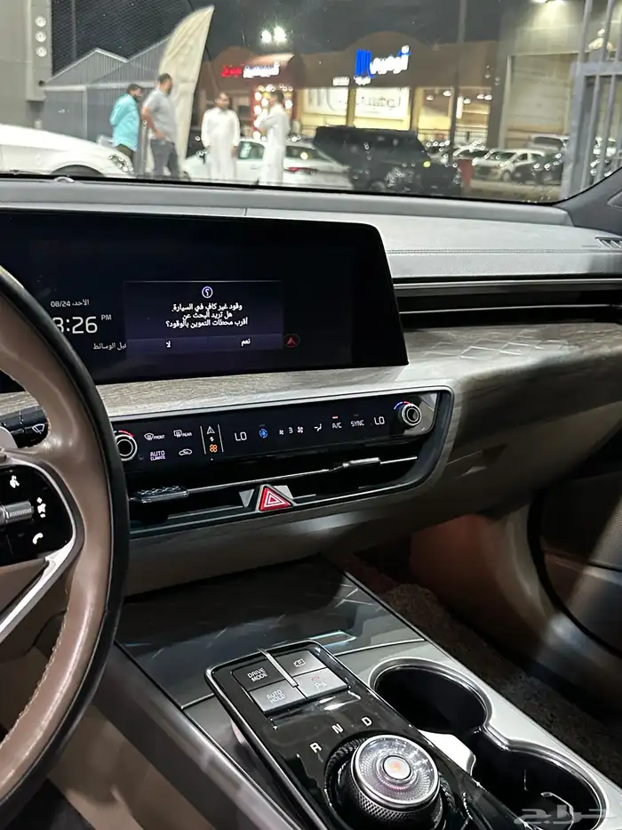 كيا K8 نص فل 2022 اسود لدى معرض(عبيد الرشيدي) 26