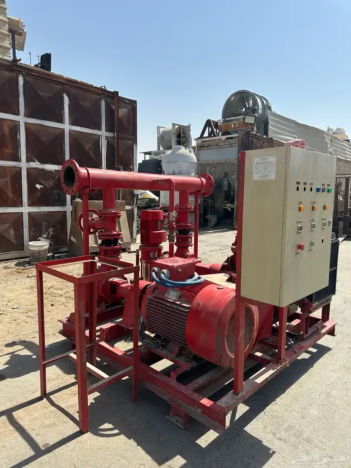 مضخة حريق ثلاث انظمة 750 جالون الرياض السلي شارع اسطنبول 2