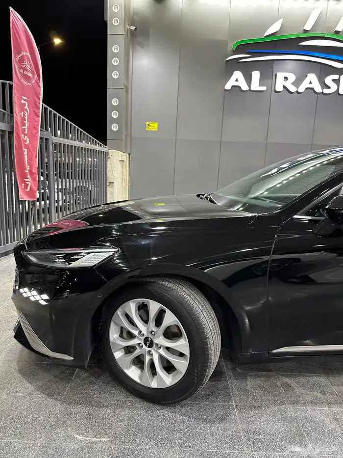 كيا K8 نص فل 2022 اسود لدى معرض(عبيد الرشيدي) 4