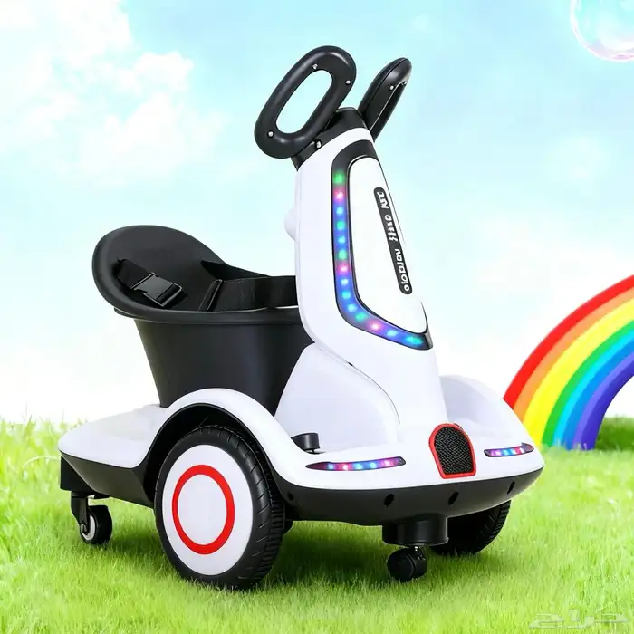 سكوتر الهبة للاطفال - سكوتر اطفال كهربائي مع ريموت تحكم 6