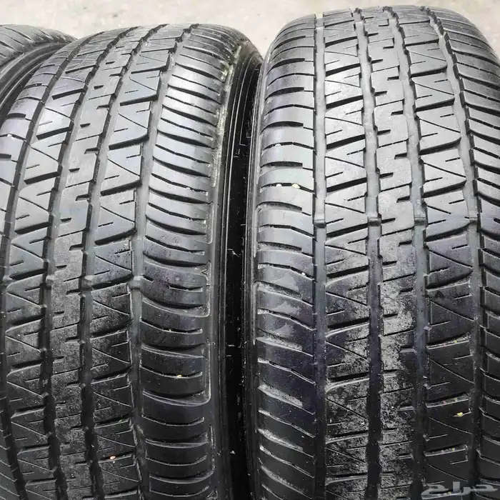 جنوط جيب موديل جديد مع كفرات دنلوب نظيفه مره مقاس 20 7